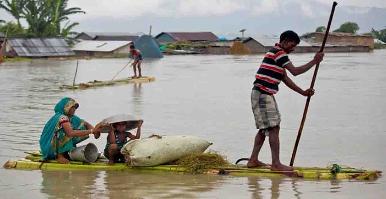 Flood in Bihar, Bihar, Bihar samachar, Bihar khabar, Bihar news, Saharsa news, Saharsa Samachar