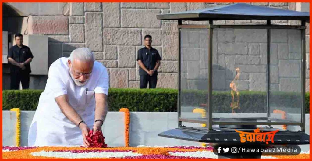 Gandhi Jaynti, 2 October, Rajghat, Narendra Modi on Rajghat, 