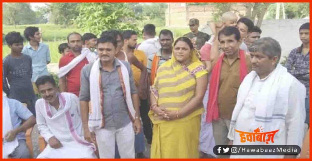 Bihar Chunav, Jagdishpur, Pregnent lady in bihar chunav, Lady in Bihar Chunav, Bihar Chunav 2020 me mahila candidate, 