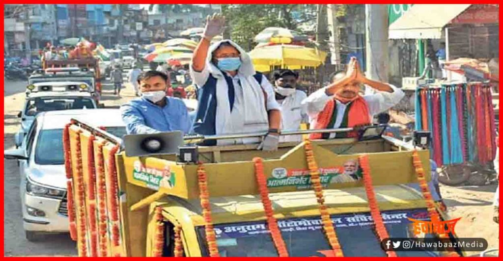 Sushil Modi Road Show, Sushil Modi Corona Posetive, Bihar Chunav, Bihar Chunav 2020, Bihar Election, BJP, 