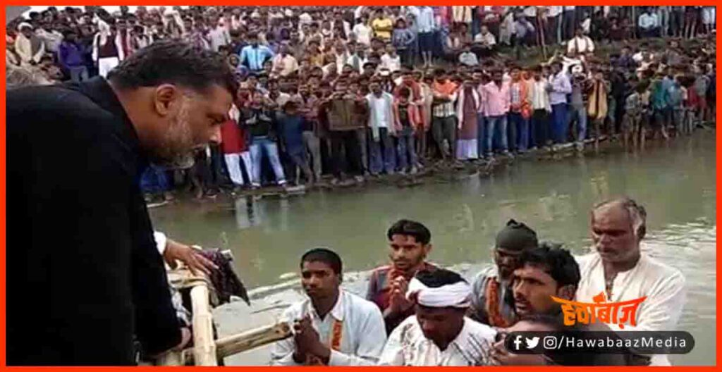 Chachri pul, Dengrahi Ghat, Kathdumar pul, Bihar me kosi par chachri pul, Chachri pul se awagaman ko mazboor, Bihar news, Hindi news, Saharsa News, Farkiya news, Kathdumar news, Dengrahi pul news, jal satyagrah, Bihar me jal satyagrah,