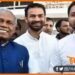Jeetan ram Manjhi ke yahan pahucne tejaswi yadav, Tejaswi Yadav, Jeetan Ram Manjhi, Bihar me naya khela shuru, Bihar news, Bihar lettest update, Bihar khabar, Bihar hindi news, Bihar big breakng, Khela hobe in bihar, Bihar me khela hobe, Manjhi join rjd,