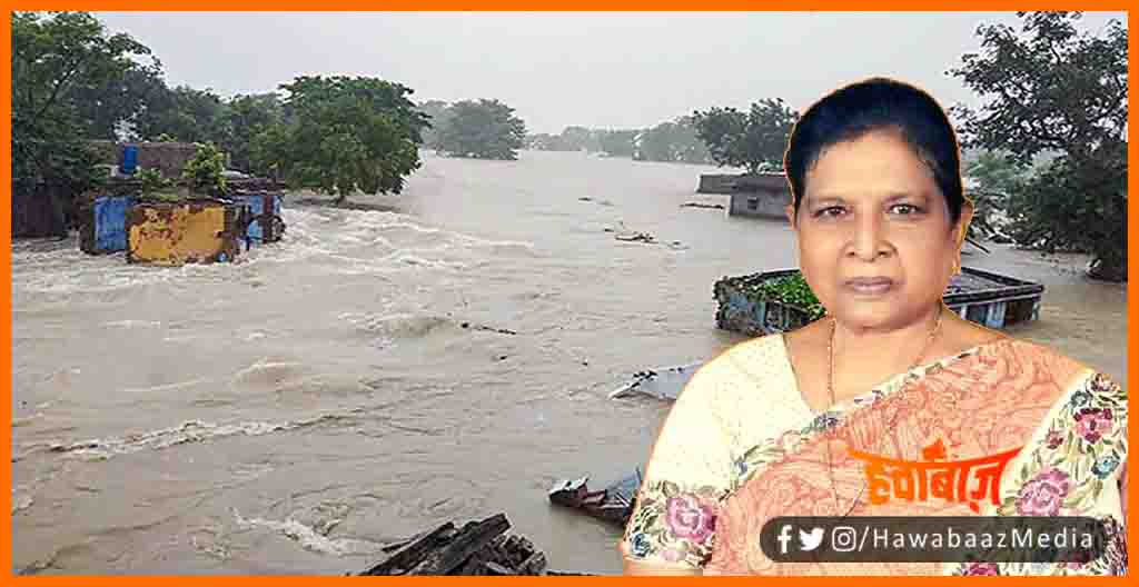 Renu devi ka ajibogarib bayan, Renu devi ka bayan, Deputy CM ka bayan, Bihar news, Bihar lettest news, Bihar update, Bihar khabar, Bihar hindi news, Bihar samachar, Nepal ke karan aati hai badh, Bihar flood due to nepal, 